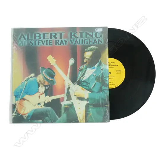 ALBERT KING WITH STEVIE RAY VAUGHAN 'IN SESSION' STX-7501-1 